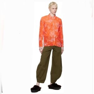 Henrik Vibskov SSENSE Exclusive Green Amaretti Trousers